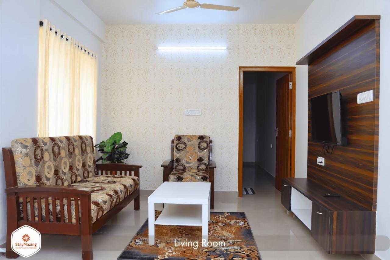 Staymazing-1,2 & 3 Bhk Ac Apartments In Hebbal-5Mins To Manyata-30Mins To Airport Bangalore Exterior photo