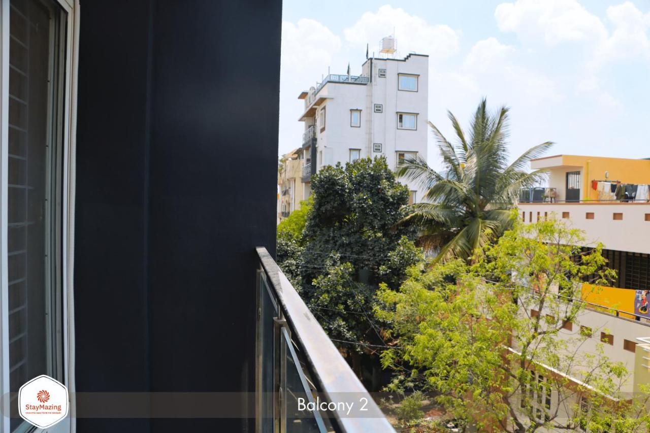 Staymazing-1,2 & 3 Bhk Ac Apartments In Hebbal-5Mins To Manyata-30Mins To Airport Bangalore Exterior photo