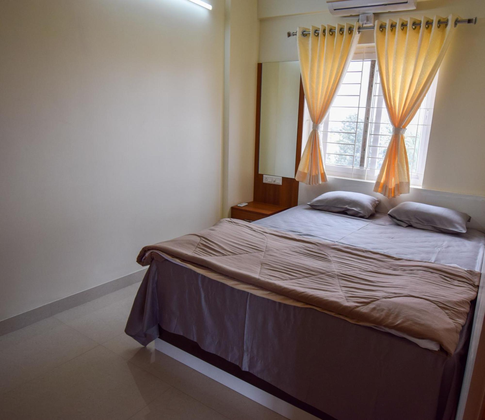 Staymazing-1,2 & 3 Bhk Ac Apartments In Hebbal-5Mins To Manyata-30Mins To Airport Bangalore Exterior photo